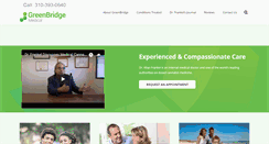 Desktop Screenshot of greenbridgemed.com